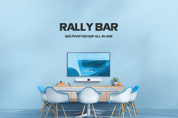 Giải pháp họp trực tuyến Logitech Rally Bar – Thiết bị hội nghị “ All in one”